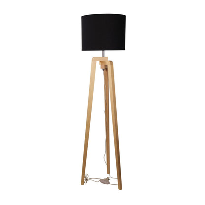 LUND COMPLETE FLOOR LAMP BLACK