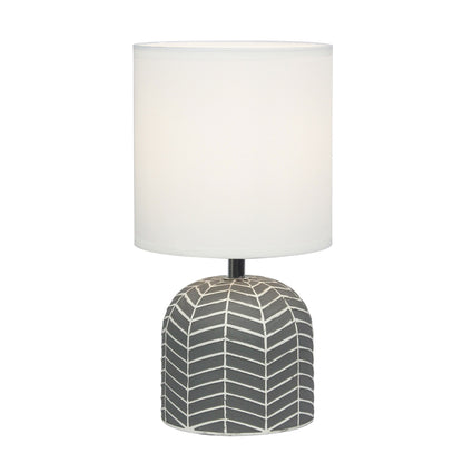 Mandy Complete Table Lamp Grey
