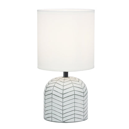Mandy Complete Table Lamp White
