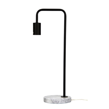 Ville Table Lamp Marble and Black