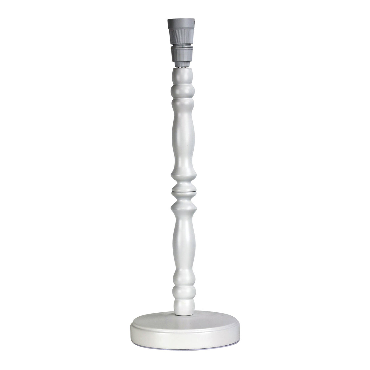 Rosalie 46 White Table Lamp Base Only B22