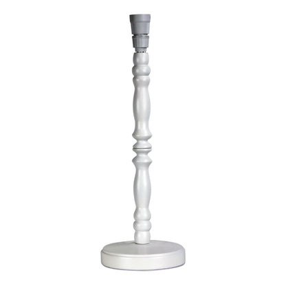 Rosalie 46 White Table Lamp Base Only B22