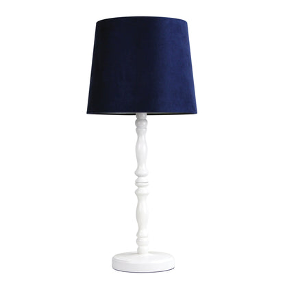 Rosalie 46 White Table Lamp Base Only B22