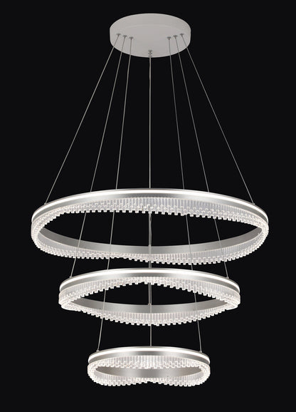 Glacier 3 rings Pendant