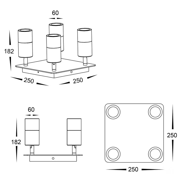 HV4001T-3-BLK-RND