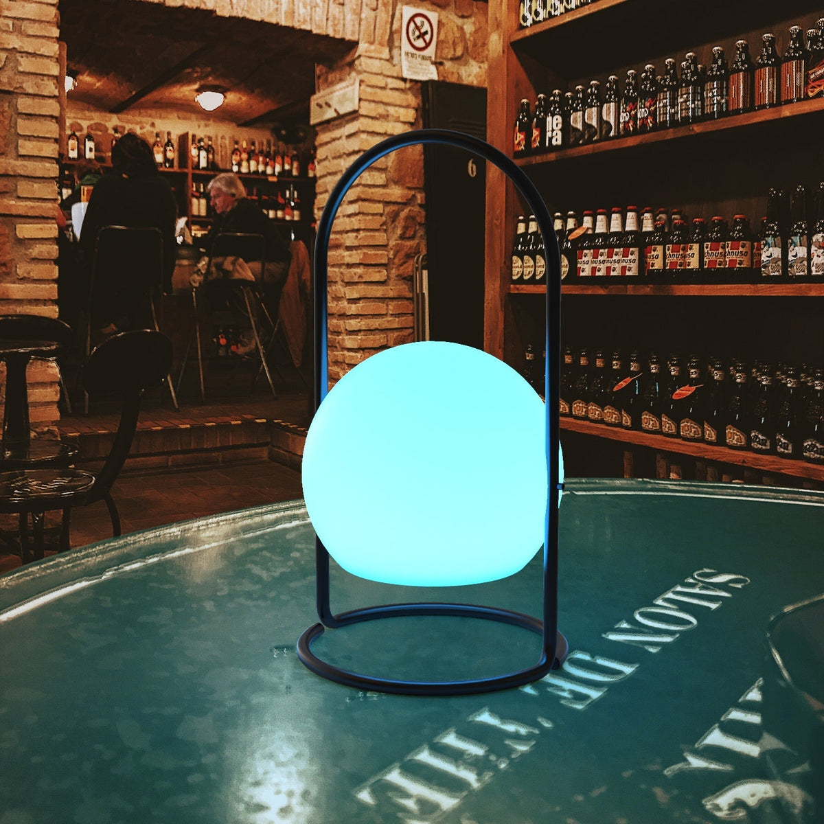 Portable LED ball Decorative Light, AC Charging, 16 RGB Color Changing 26CM Dropli, Decorative Light, a0529034