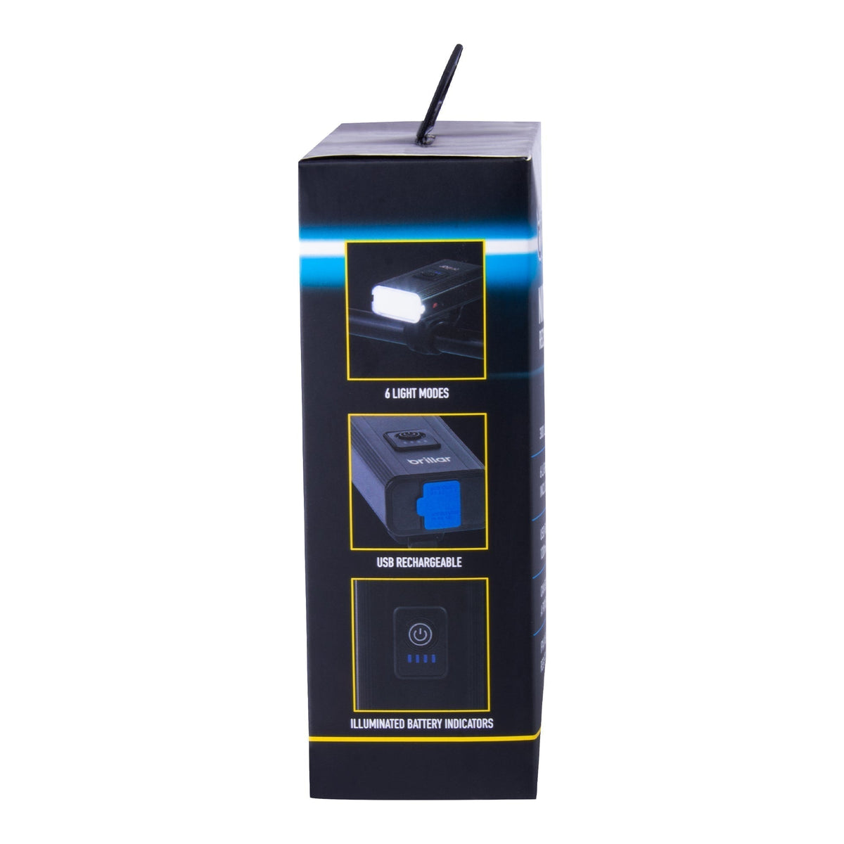 Night Rider - 300 Lumen Rechargeable Multifunctional Bike Light--Brillar
