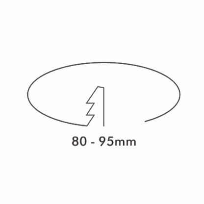 3A Lighting 10W Tri-Colour Dimmable LED Low Profile Downlight 90mm Cut out