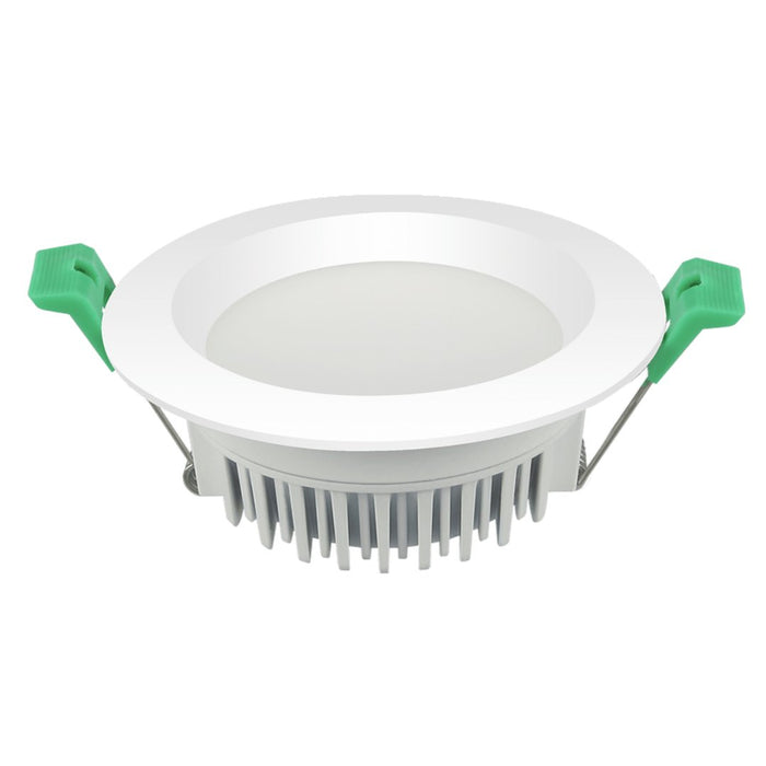 DL110C 13W Tri-Colour Dimmable Aluminium LED Downlight 90mm cut out ...