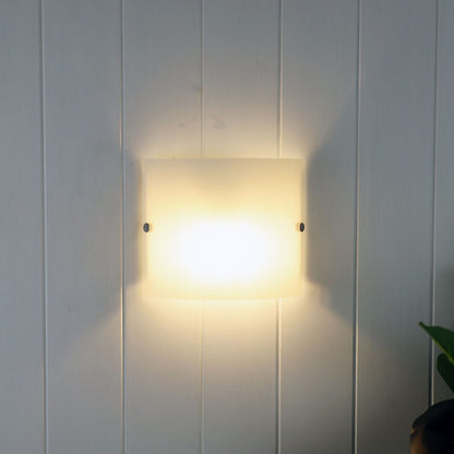 DUO 2 Frost Glass Interior Wall Light-WALL LAMPS-Oriel Lighting