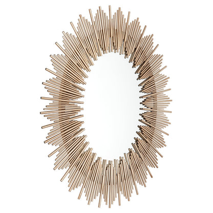 Franklin Mirror - Antique Gold Cafe Lighting and Living, Mirrors, franklin-mirror-antique-gold