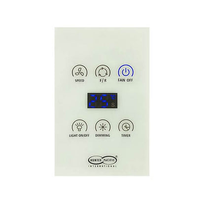 Hunter Pacific Polar V2 White DC 56" Ceiling Fan with Remote & Wall Control-Ceiling Fan-Hunter Pacific