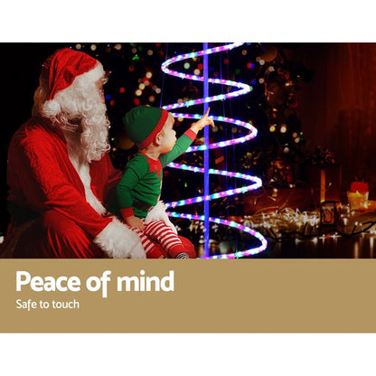 Christmas LED Motif Light 1.88M Tree Waterproof Colourful-Occasions > Lights-Dropli