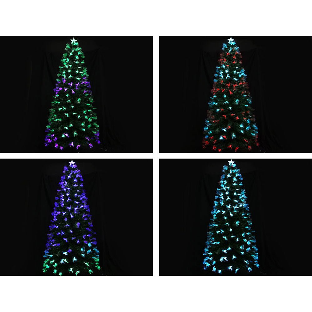 Christmas Tree 1.8M 6FT LED Xmas Multi Colour Lights Optic Fibre-Occasions > Christmas-Dropli
