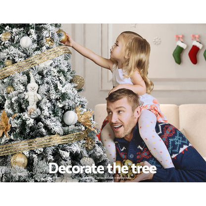 Christmas Tree 1.8M Decorations Snowy 758 Tips-Occasions > Christmas-Dropli