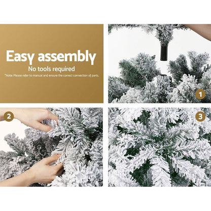 Christmas Tree 2.1M Decorations Snowy 859 Tips-Occasions > Christmas-Dropli
