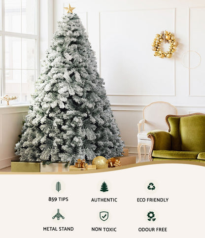 Christmas Tree 2.1M Decorations Snowy 859 Tips-Occasions > Christmas-Dropli