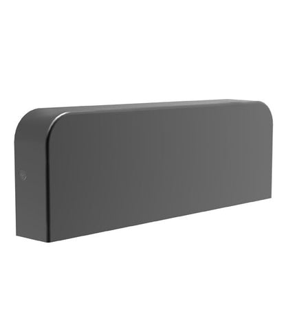 KUK Exterior LED Surface Mounted Wall Light Dark Grey 10W 3000K IP54 - KUK1