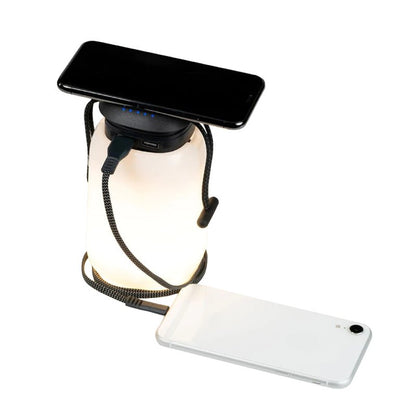 LANDER Boulder Lantern Black-Home & Garden > Lighting-Koala Lamps and Lighting