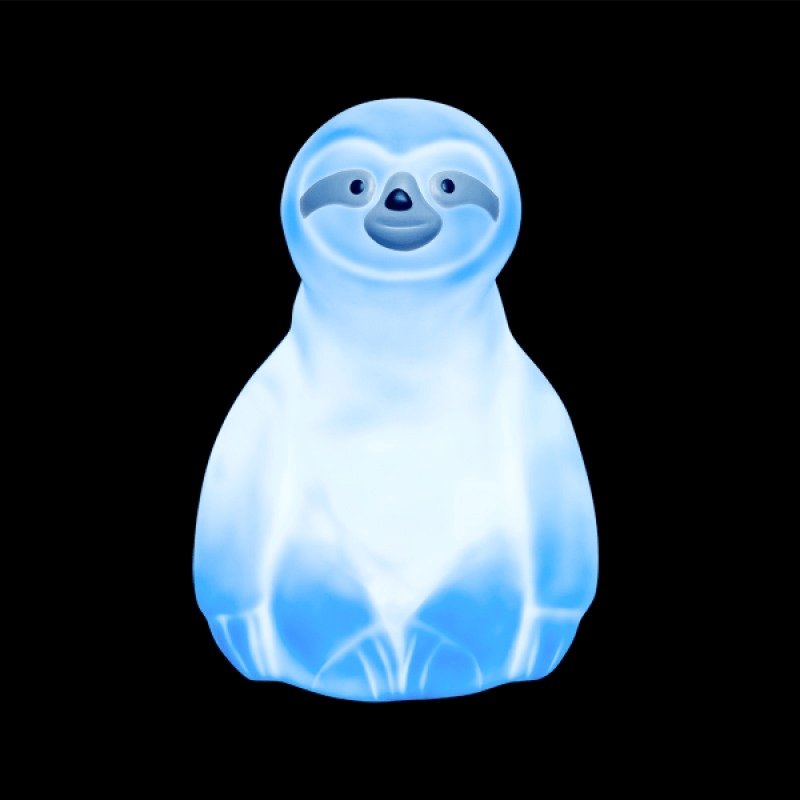 LED Light Sloth with Wireless Bluetooth Speaker – Cosmo Lighting