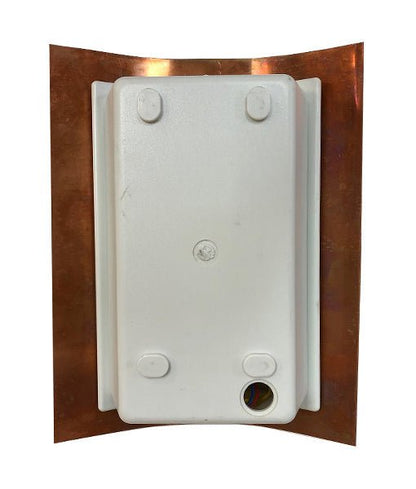 NED Exterior Surface Mounted Wall Light Grilled Copper IP54 - NED01