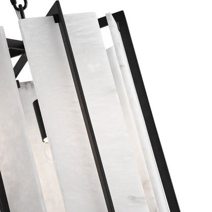 Palermo Alabaster Pendant - Black--CAFE Lighting & Living