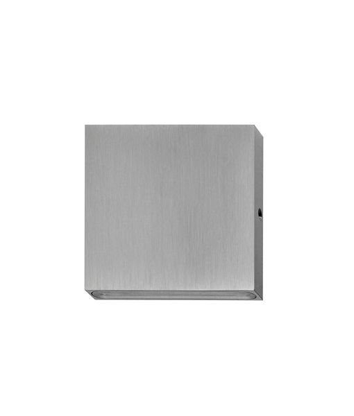 PDL 12V LED Exterior Surface Mounted Square Pillar Wall Light 3W 3000K 316 Stainless Steel IP65 - PDL1SQSS