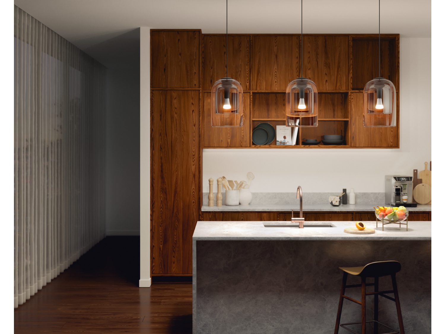 13W 1600lm B22 Dimmable White Ambiance Philips Hue A67 Globe