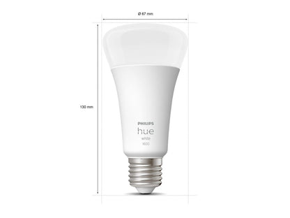 Philips Hue A67 - White Bluetooth E27 Globe