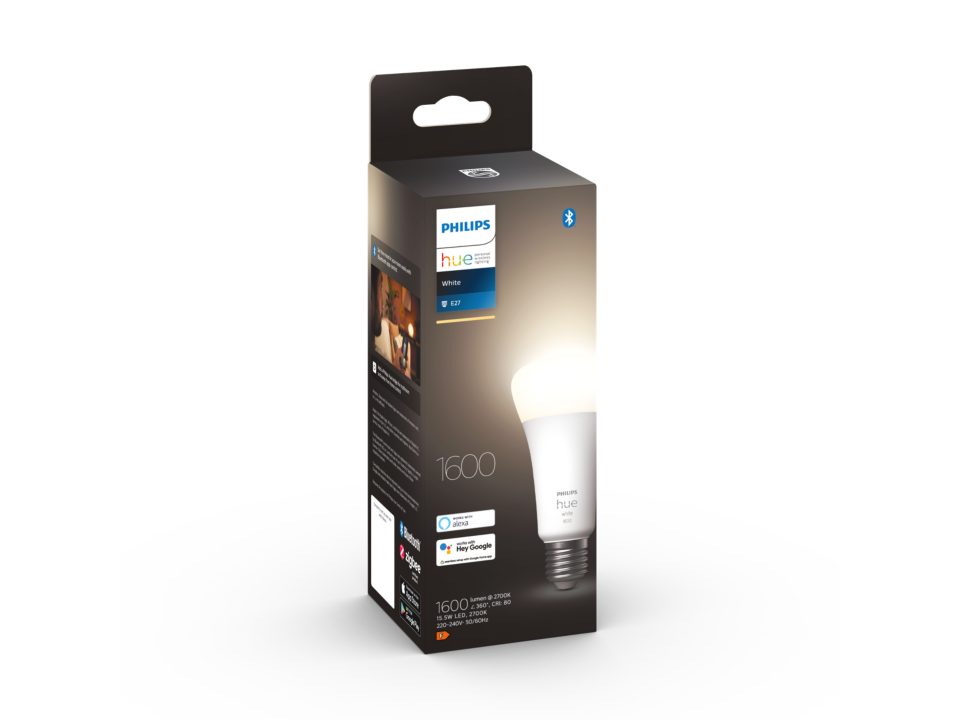Philips Hue A67 - White Bluetooth E27 Globe