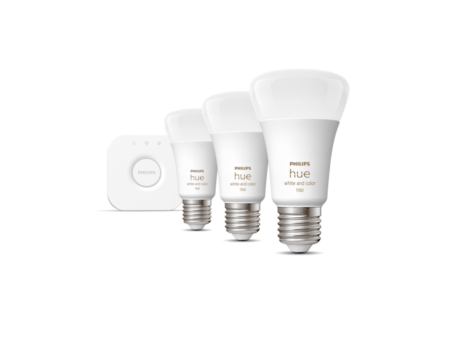 Philips Hue Starter Kit - White & Colour - E27 Screw