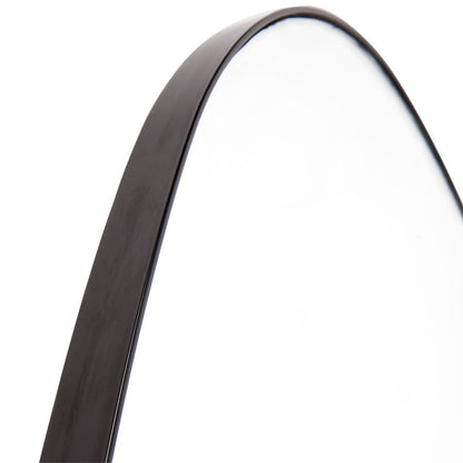 Pollock Wall Mirror - Large Black Cafe Lighting and Living, Living, pollock-wall-mirror-large-black
