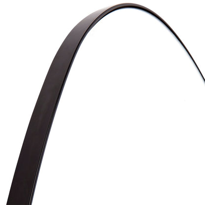Pollock Wall Mirror - Small Black Cafe Lighting and Living, Living, pollock-wall-mirror-small-black