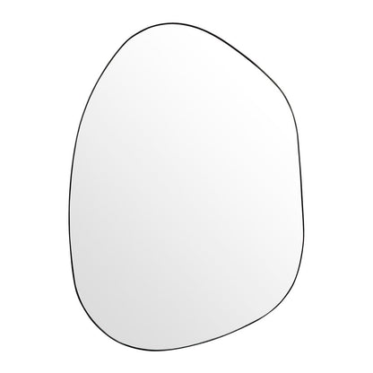 Pollock Wall Mirror - Small Black Cafe Lighting and Living, Living, pollock-wall-mirror-small-black