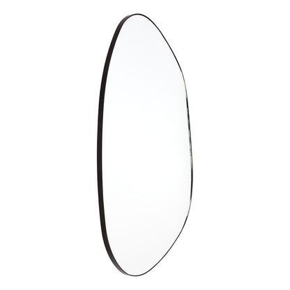 Pollock Wall Mirror - Small Black Cafe Lighting and Living, Living, pollock-wall-mirror-small-black
