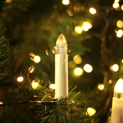 Set of 10 LED Candle String Light-Christmas Table Decoration&Candle-Lexi Lighting