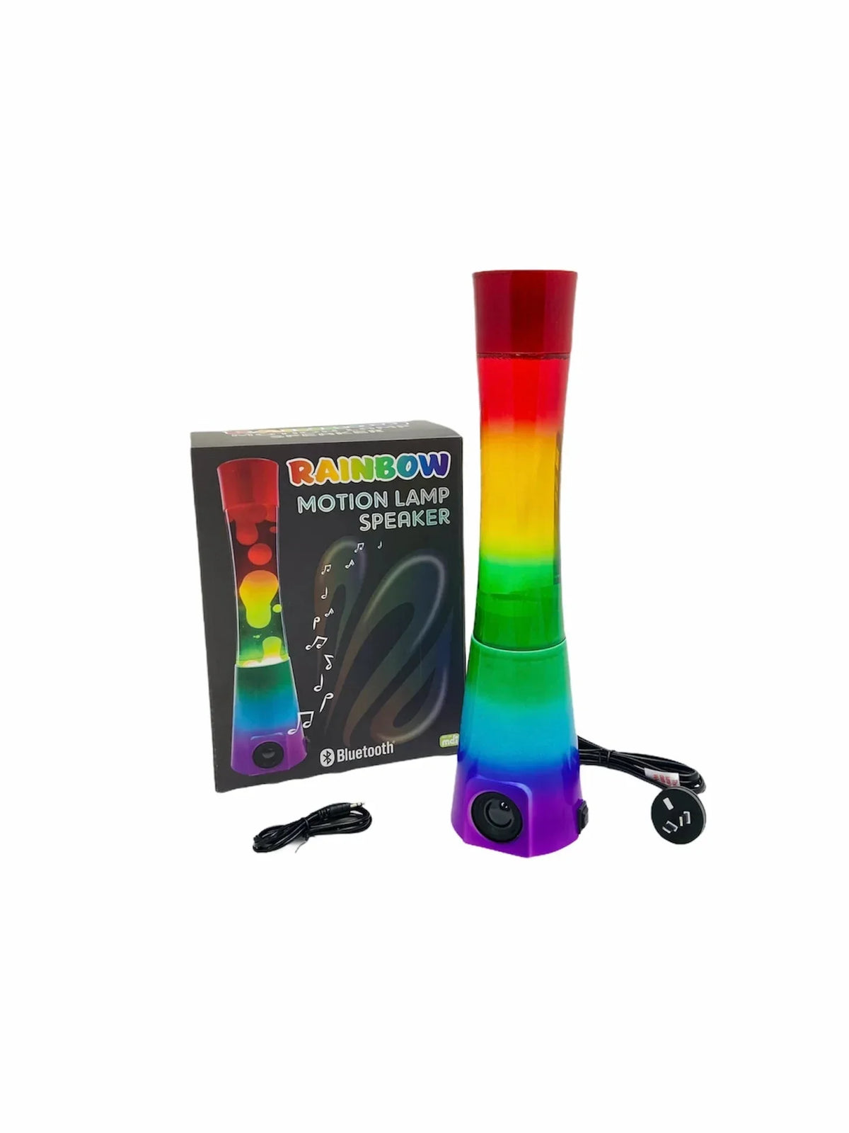 Rainbow Motion Speaker Lava Lamp-Home & Garden > Lighting-Dropli