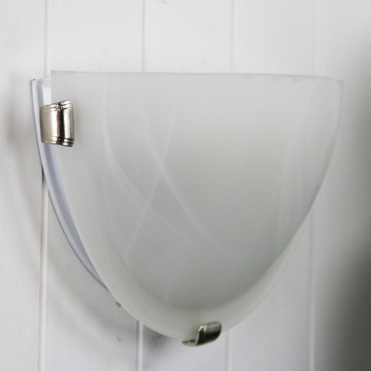 Remo 1 Light Wall Light 300mm Brushed Chrome - OL41340BCH