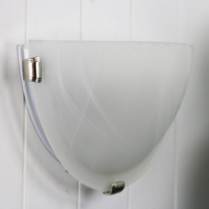 Remo 1 Light Wall Light 300mm Brushed Chrome - OL41340BCH