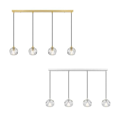 ZAHA - 12W Replaceable G9 LED 4 Light Bar Pendant - 3000K Telbix, PENDANT, telbix-zaha-12w