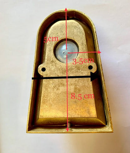TORQUE 12V MR16 Exterior Surface Mounted Wall Light Antique Brass IP65 - TORQUE4