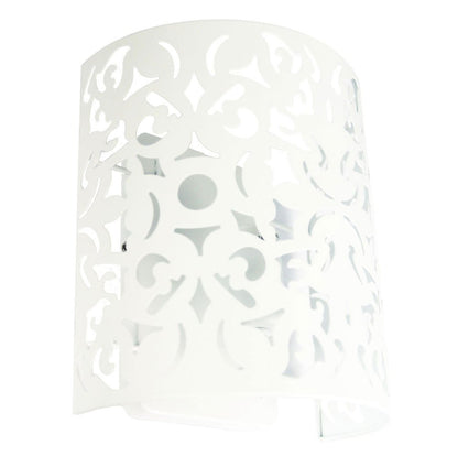 Vicky 1 Light Wall Light Matt White - OL68781WH