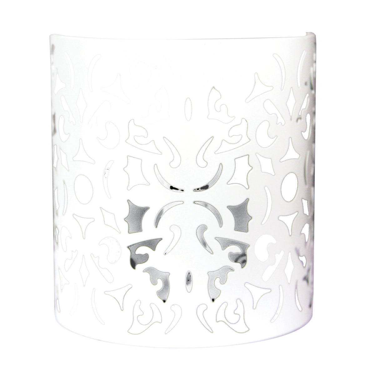 Vicky 1 Light Wall Light Matt White-Wall Sconce-Oriel Lighting
