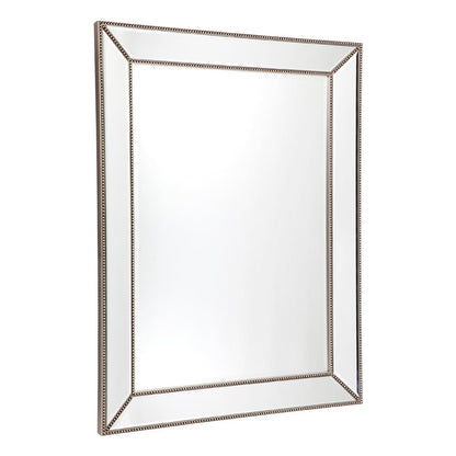 Zeta Wall Mirror - Large Antique Silver Cafe Lighting and Living, Mirrors, zeta-wall-mirror-large-antique-silver