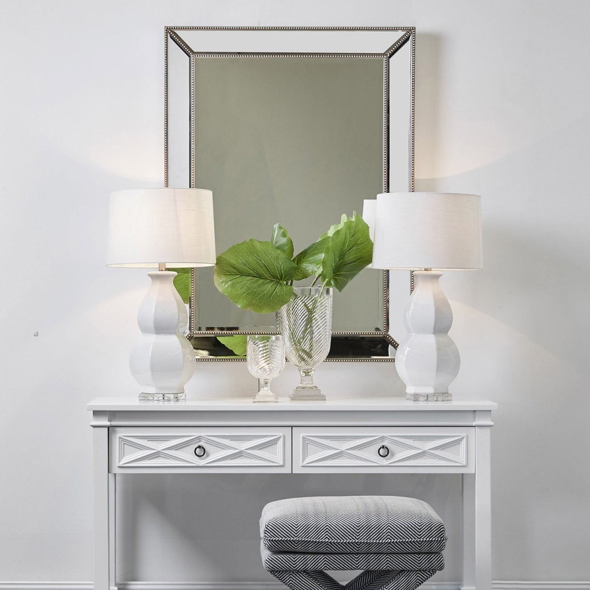 Zeta Wall Mirror - Large Antique Silver Cafe Lighting and Living, Mirrors, zeta-wall-mirror-large-antique-silver