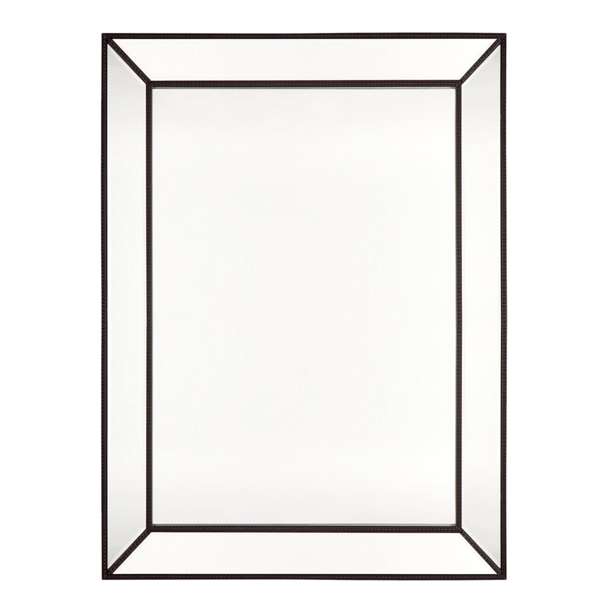 Zeta Wall Mirror - Large Black Cafe Lighting and Living, Living, zeta-wall-mirror-large-black