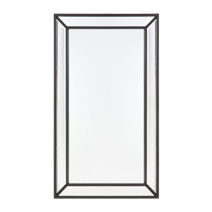 Zeta Wall Mirror - Medium Black Cafe Lighting and Living, Living, zeta-wall-mirror-medium-black