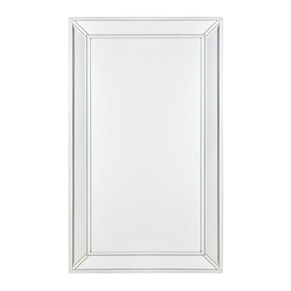 Zeta Wall Mirror - Medium White Cafe Lighting and Living, Living, zeta-wall-mirror-medium-white