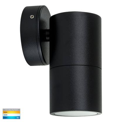 HV1125T-HV1127T - Tivah Black TRI Colour Fixed Down Wall Pillar Lights