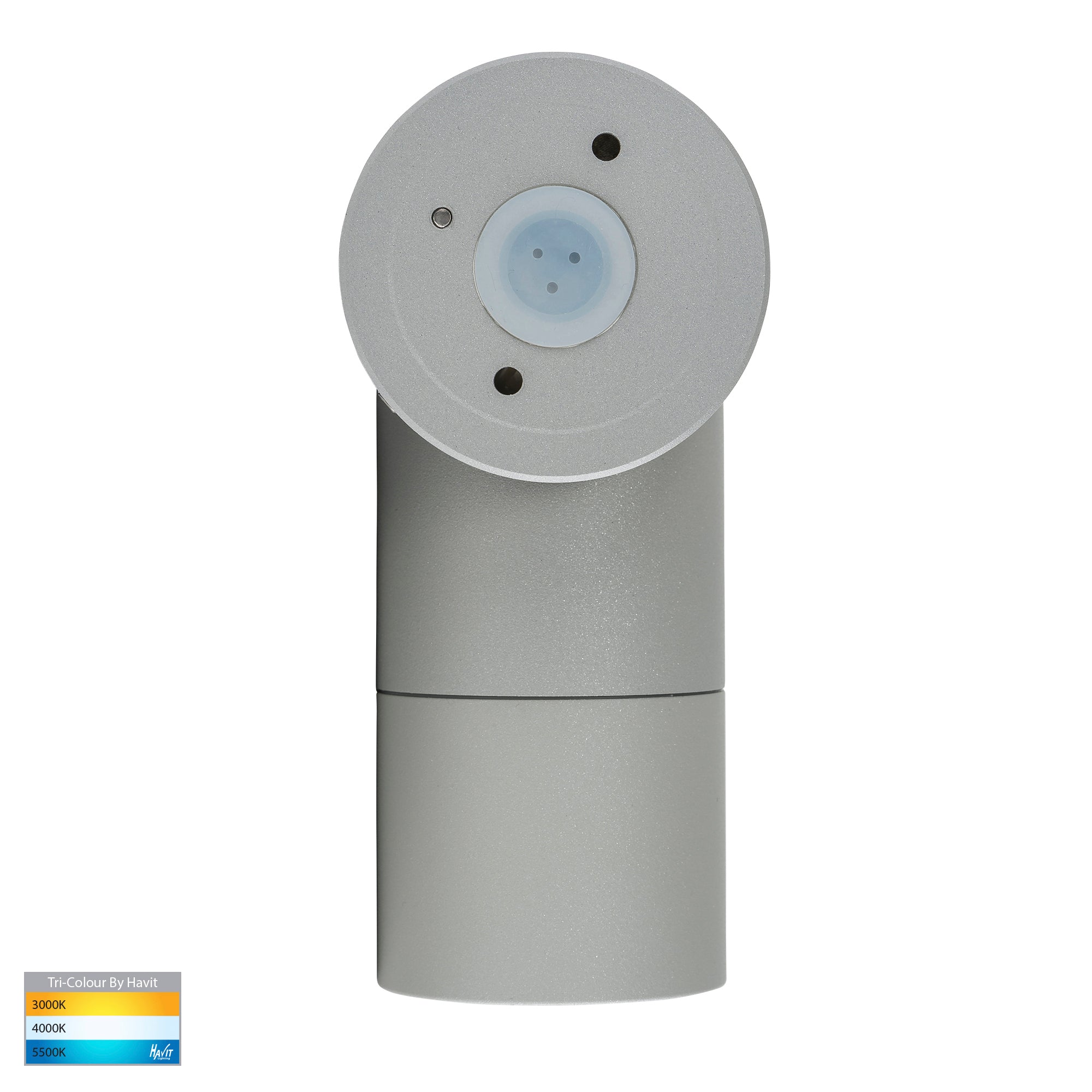 HV1245T-HV1247T - Tivah Silver TRI Colour Single Adjustable Wall Pillar Lights